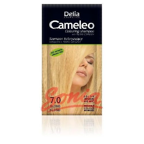Cameleo Blonde Coloring Shampoo Quick and Easy Color Refreshing Washable Tone In Tone 40ml 7.0