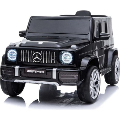 Mercedes-Benz G63 G-klasse Kinderauto Kinderfahrzeug Kinder Elektroauto 12V Bluetooth (Schwarz)
