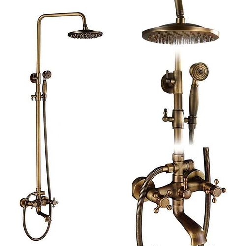 Duschsäule Duschset System Duschkopf 8 