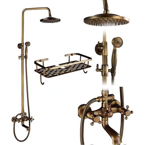 Duschsäule Duschset System Duschkopf 8 