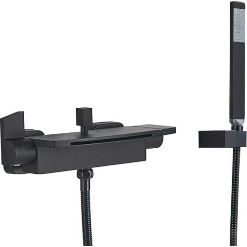 Badewannenarmatur Duschset wasserfall Wasserhahn Wannenarmatur mit Handbrause