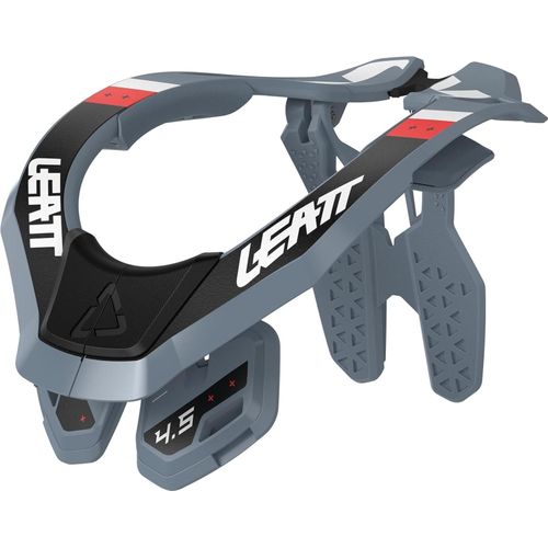 Leatt Nackenschutz Neck Brace 4.5 , Titanium Grau, XXL