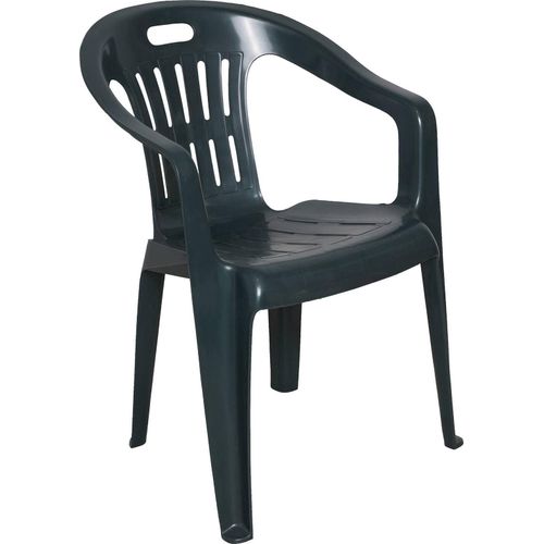 Gartenstuhl Velletri, Outdoor-Sessel, 100 % Italy, 56x55h78 cm, Grün