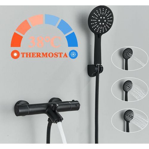 Thermostat Badewannenarmatur Badewanne Wasserhahn Duscharmatur set