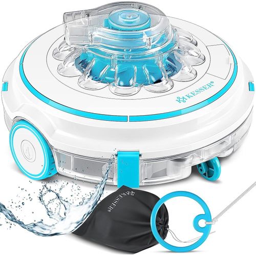 KESSER Akku-Poolroboter Poolreiniger Aqua-9000 inkl. Transporttasche