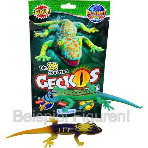 Blue Ocean Geckos Sammelfiguren 2023 - Planet Wow Figur - Auswahl 1 Display
