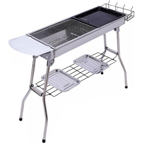 Herzberg HG-8112: Barbecue-Grill mit Tragetasche