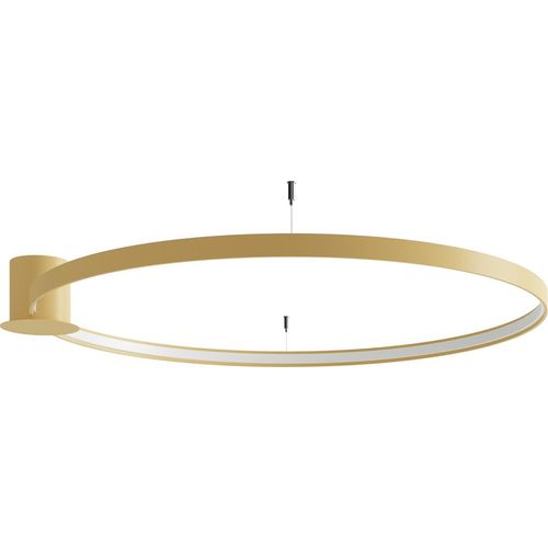 Deckenleuchte RIO 110 golden LED 3000K 1xLED 70W Aluminium 12.5x118x110cm Thoro Lighting