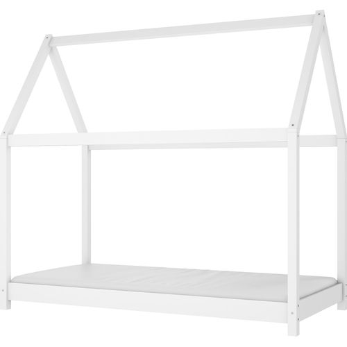 Kinderbetten COT 80x160x149 weiß matt