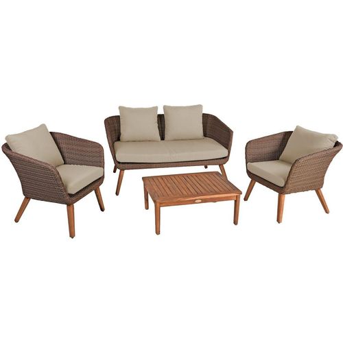 Sitzgruppe ARONA 4-tlg Couch Sofa