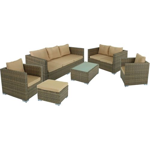 Sitzgruppe MURCIA 6-tlg Garten Sitzecke Lounge Terrasse