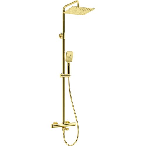 Duschsystem mit Badewannenarmatur, thermostatisch