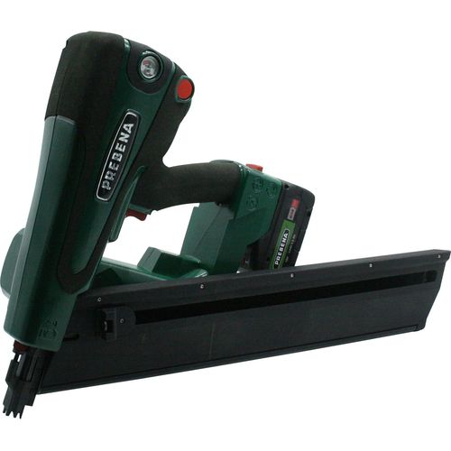 Prebena PKT-8-PR100-LM Hybridnagler fuer Halbkopf-Streifennaegel Type PR von 65-100 mm -Langes Magazin