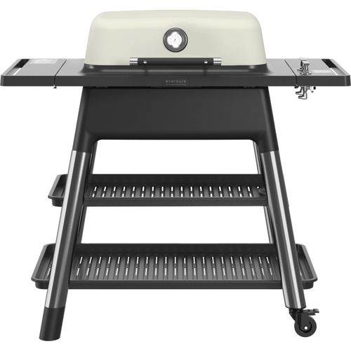 Everdure FORCE Gasgrill, 2 Hochleistungs-Brenner in O-Form, Farbe: Stone