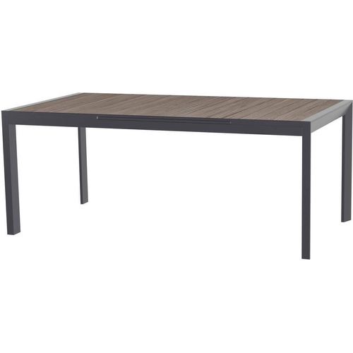 Ausziehbarer Gartentisch Évasion in Roggen und Graphitgrau - 10 Plätze - Hespéride