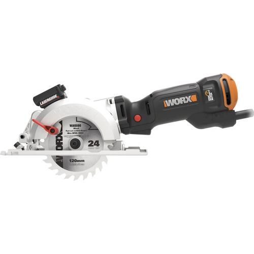 Handkreissäge Worxsaw WORX Kompakt 800W 120mm/42,5mm WX437, inkl. Zubehör