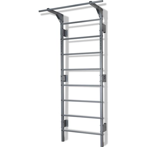 Sprossenwand mit Klimmzugstange Pull Up Bar Turngeräte Fitness Turnwand Klettergerüst bis 250kg Kletterwand Gym Sportgerät für Erwachsene Heim Turnhalle