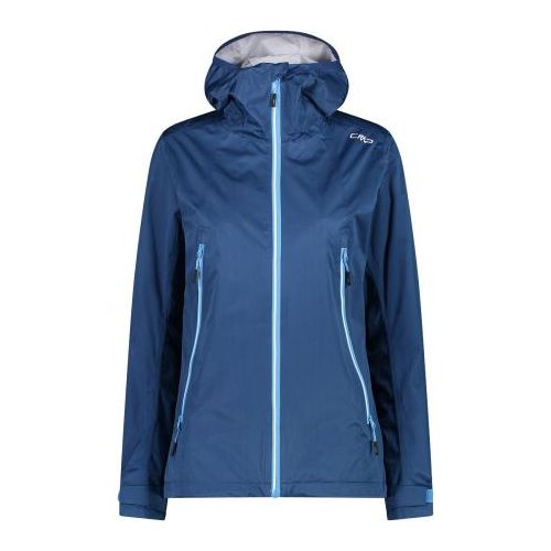 Cmp Woman Jacket Fix Hood Dusty Blue 48