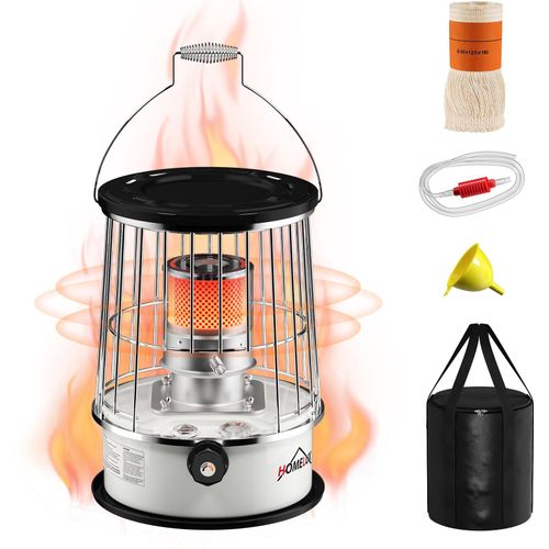 Petroleumofen, 6L&9000 BTU/H Petroleum Heizung Mobile Heizung Ohne Strom Innen