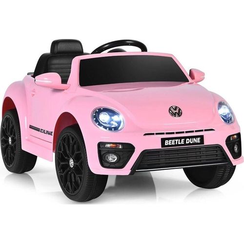 Kinder Elektroauto VW Beetle zwei Motoren+Licht+Audio