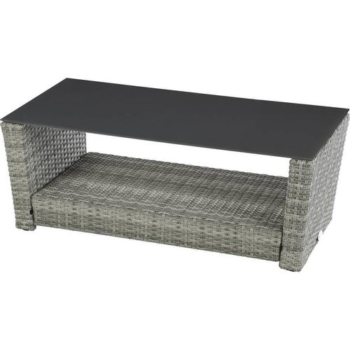 Garten-Couchtisch Polynésia Havane - 100 × 54 × 38 cm - Hespéride