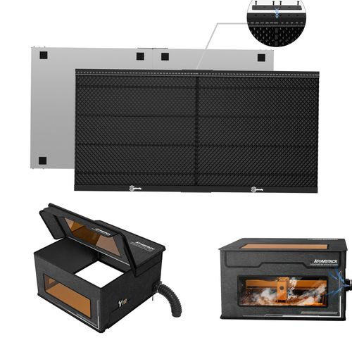 ATOMSTACK Maker FB2 Schutzbox und Honeycomb Arbeitstisch(Arbeitsgröße 800*400mm)