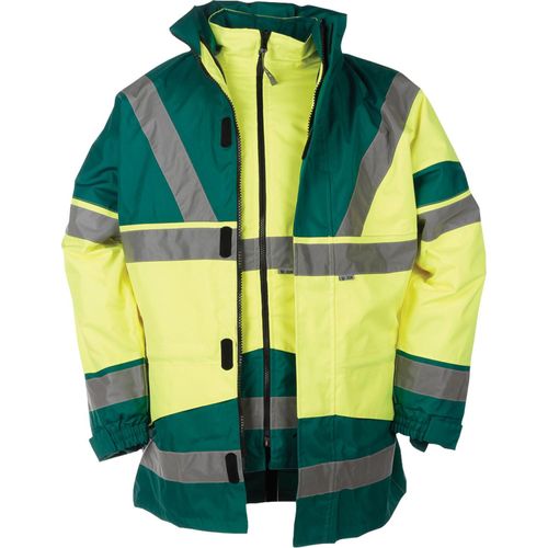 FLEXOTHANE Bekleidung PARKA SKOLLFIELD gelb/grün Größe