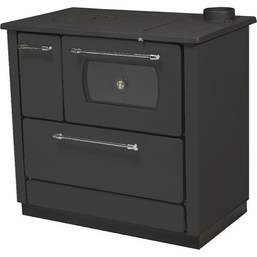 Küchenofen Holzherd Küchen Herd Gusseisen 7,9KW BimSchV2 EEK A+ Anthr.