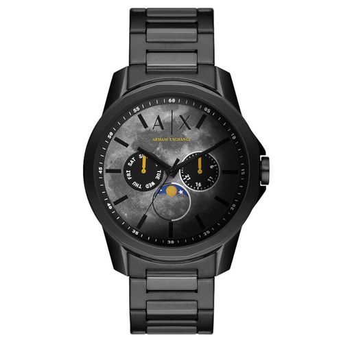 Armani Exchange AX1738 BANKS Uhr Herrenuhr Edelstahl Datum schwarz