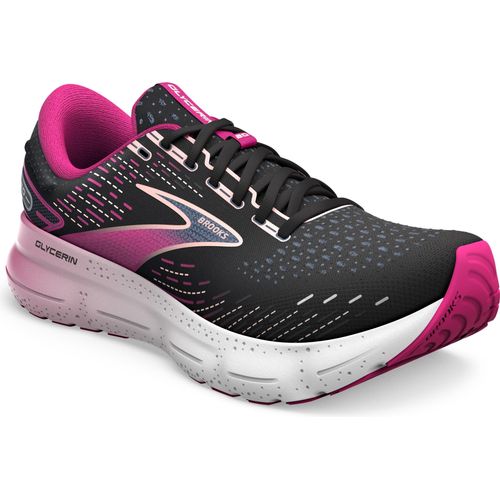 Brooks Glycerin 20 Black/Fuchsia/Linen 41
