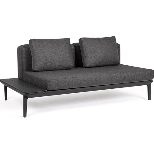 Gartenlounge - Anthrazit - Aluminiumgestell - mit Kissen