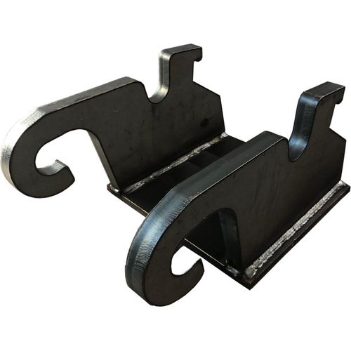 Rahmen CW05 Aufnahme mit Platte zum anschweißen Schnellwechsel Adapter CW05