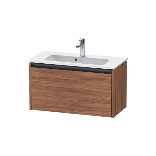 Duravit Ketho.2 Wastafelonderkast 68x39x44 cm Mat Noten