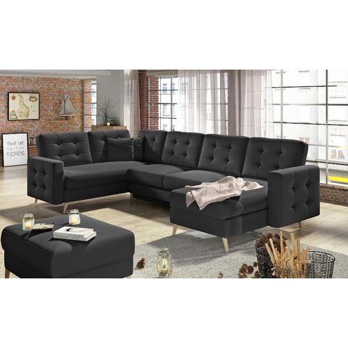 Asgard Wohnlandschaft 320 x 202 cm Beige (Kunstleder)