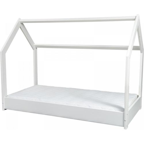 Matratzenset ECO + Hochbett 160x80cm weiß