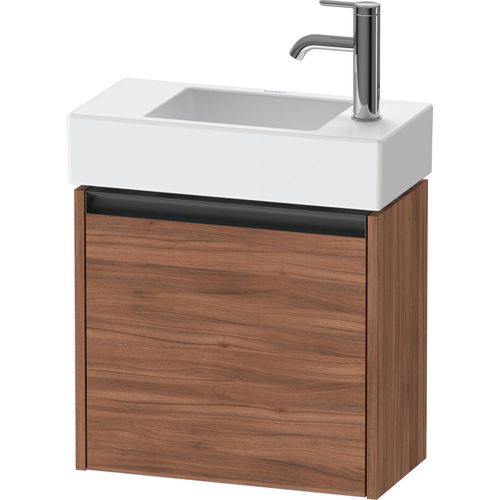 Duravit Ketho.2 Wastafelonderkast 48,4x23,8x44 cm Mat Noten
