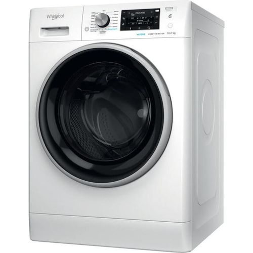 Whirlpool FFWDD 107625 WBS IT Waschtrockner Freistehend Frontlader Weiß E