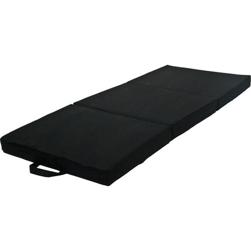 Matratze 120x200x10cm schwarz