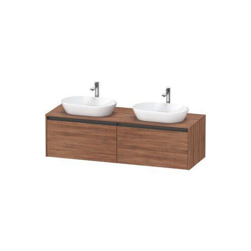 Duravit Ketho.2 Wastafelonderkast 160x55x45,9 cm Mat Noten
