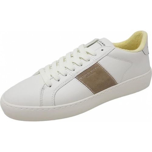 Scotch & Soda Plakka Sneaker Weiß
