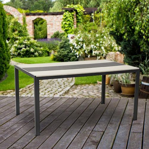 Aluminium Gartentisch