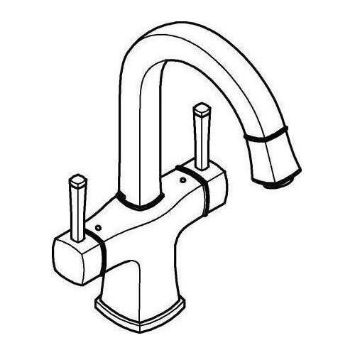 Grohe Spa Grandera Wastafelmengkraan Chroom