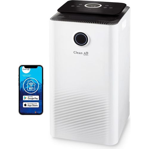 Luftentfeuchter und Luftreiniger CA-704 Smart - Geeignet für Räume bis: 40m² / 100m³ - Entfeuchtungsleistung: 10 Liter pro Tag - Clean Air Optima® App