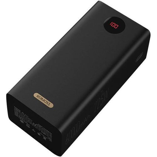 Powerbank Romoss PEA60 60000mAh, QC + PD, 22,5W (schwarz)