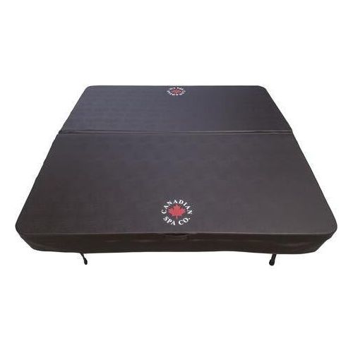 DELUXE Canadian Spa Whirlpool Isolierabdeckung - verschiedene Größen erhältlich, 218 x 218 / Braun