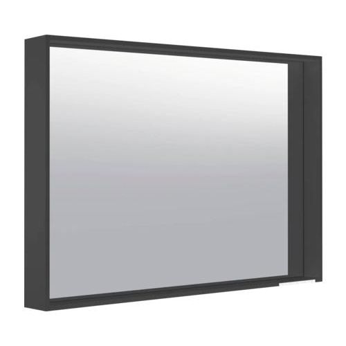 LED Badspiegel KEUCO X-Line 100x70 cm vulkanit IP 24