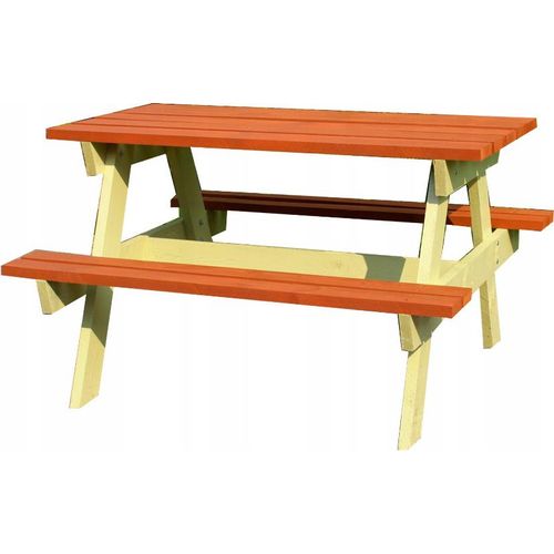 Kindermöbel Gartenbank Gartentisch Picknicktisch Gartenmöbel Holz Sitzgruppe Tisch und Bank