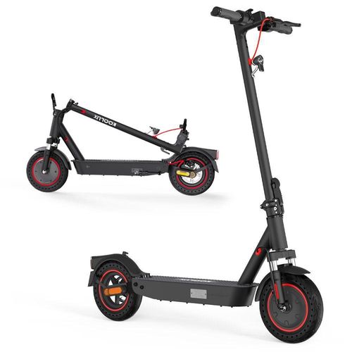 EV10k Scooter mit Straßenzulassung, 10'' Flatbarer Electric Scooter ABE, Elektroroller Erwachsene mit App& LED Display 400W Motor 10,4AH 20 KM/H