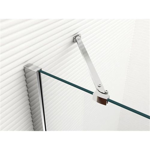 Glaszentrum Hagen - 100x80x100x195cm - Mille Duschkabine Dusche Duschabtrennung - 8mm/6mm - ESG Glas