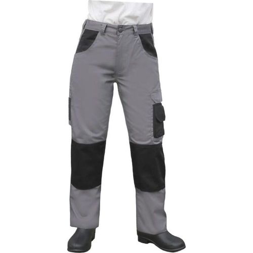 12x Arbeitshosen Langgrau 240g/qm Damen Herren Bund Multifunktion Berufskleidung